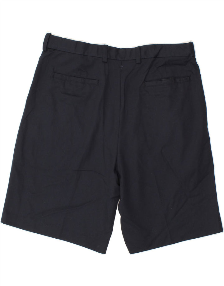 IZOD Mens Chino Shorts W36 Large Navy Blue Vintage Izod and Second-Hand Izod from Messina Hembry 