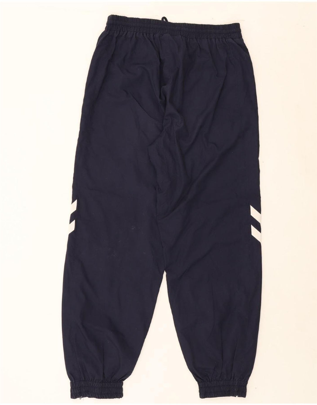 HUMMEL Mens Tracksuit Trousers Joggers Large  Navy Blue Polyester Vintage Hummel and Second-Hand Hummel from Messina Hembry 