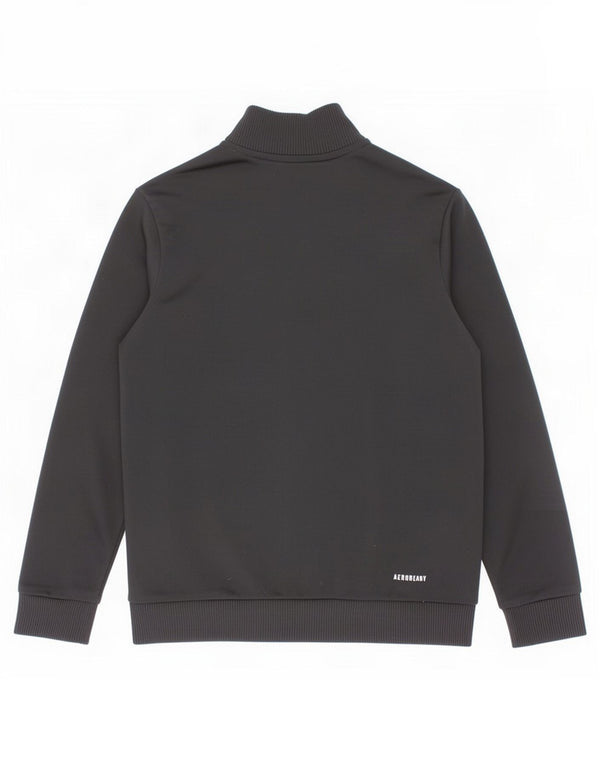 Adidas Boys Aeroready Tracksuit Topjakke 7-8 år Sort Colourblock