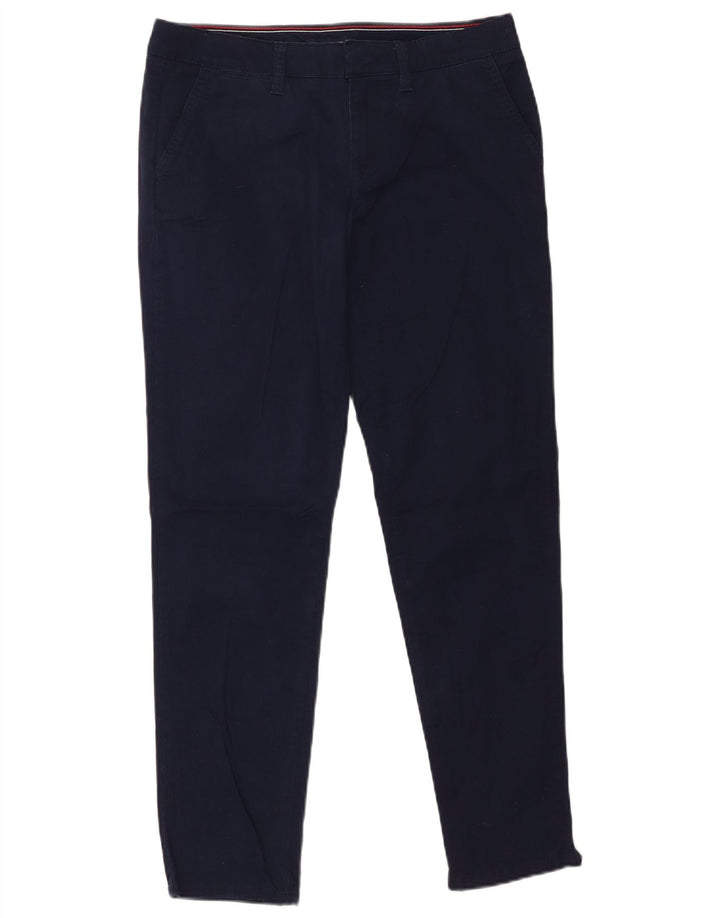 Tommy Hilfiger Dame Hampton Chino Bukser US 4 Small W30 L29 Navy Blue