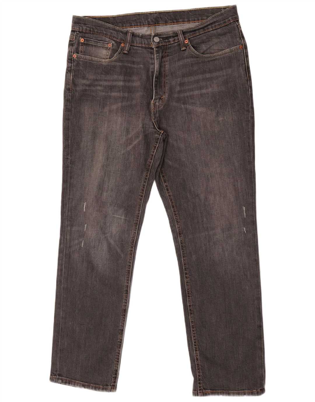 Levi's Herre 541 Slim Jeans W36 L32 Grå Bomuld