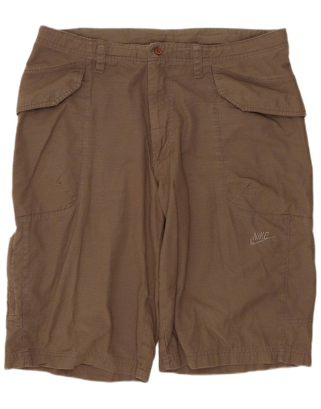 NIKE Cargo Shorts til mænd W38 XL brun bomuld