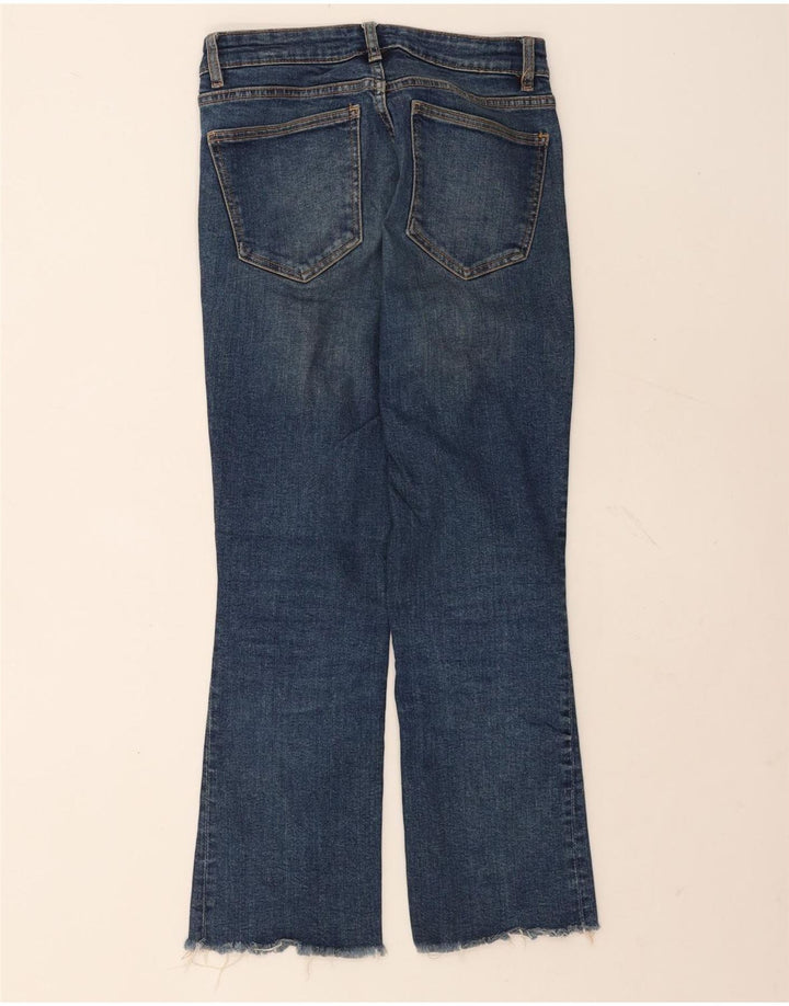 Zara Dame Bootcut Jeans EU 38 Small W28 L26 Blå