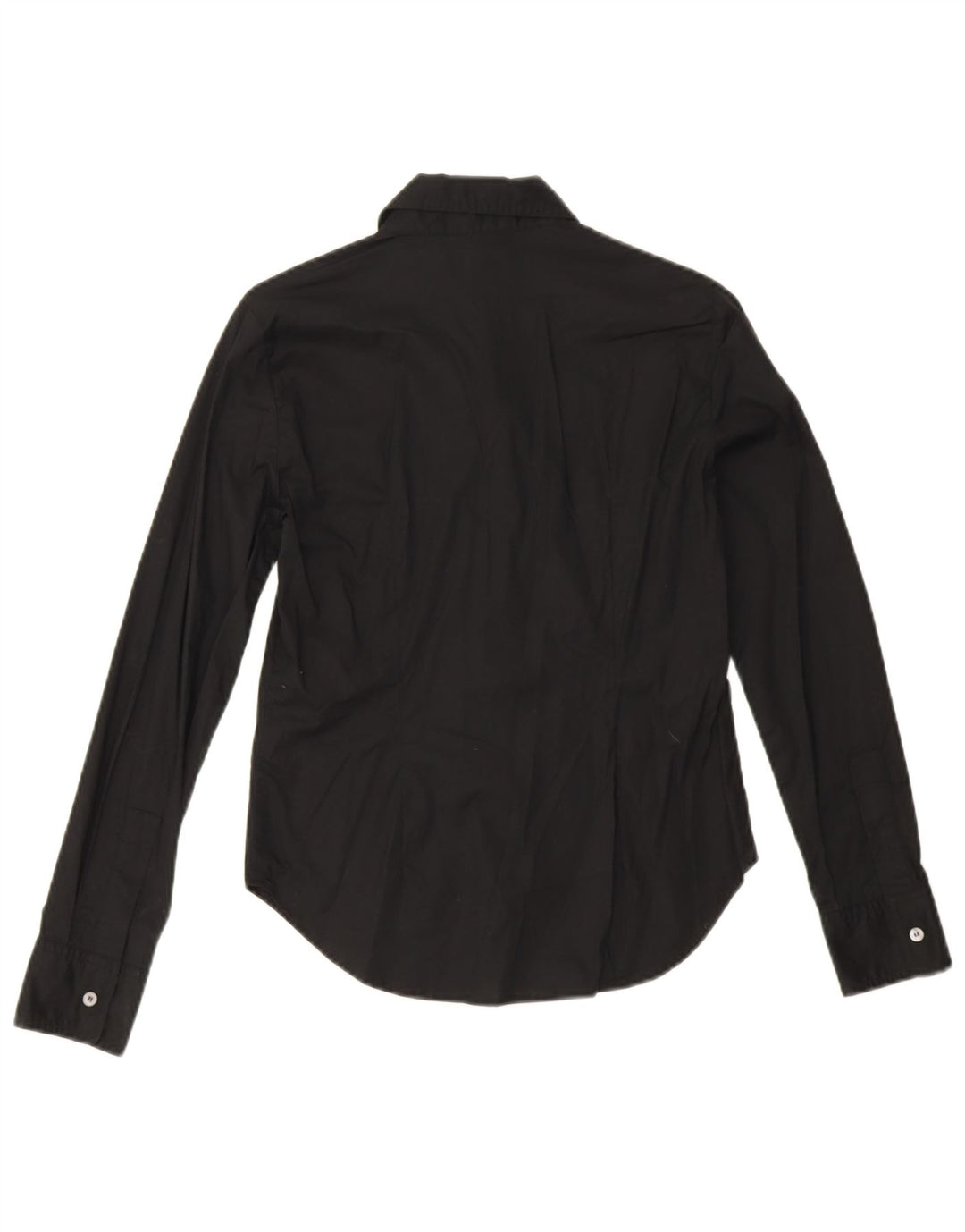 Dkny Dameskjorte US 2 XS Sort Bomuld