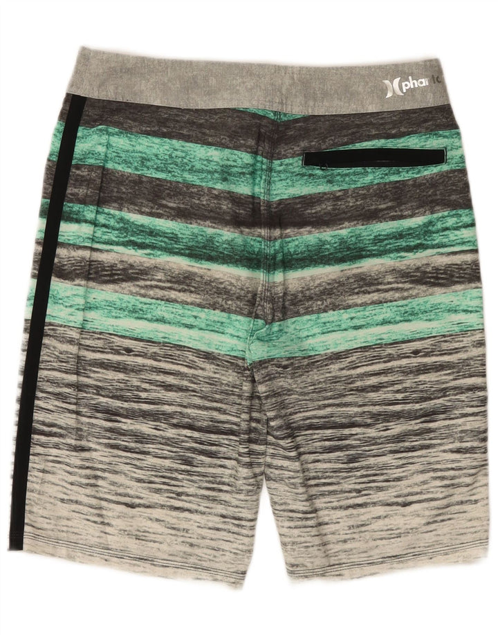 Hurley Herre badeshorts Små gråstribet polyester