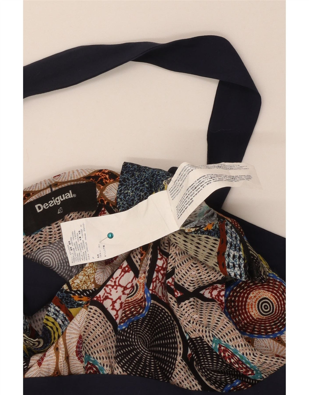 Desigual kvinders abstrakt mønster haremsbukser EU 40 Medium W30 L31 Multic