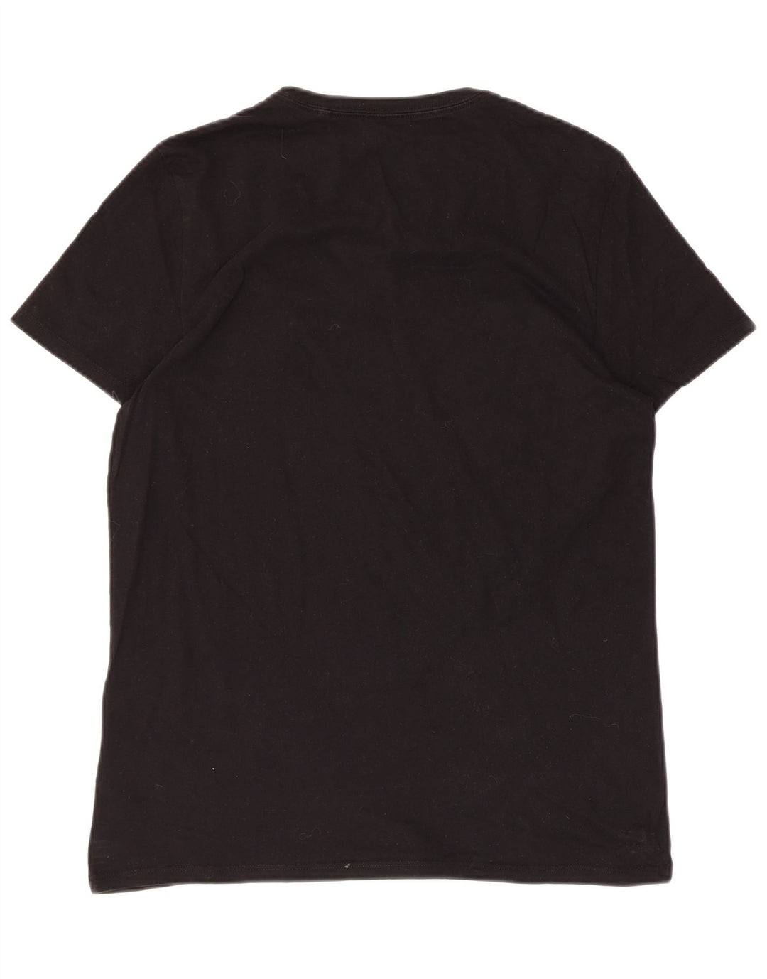 GUESS Herre grafisk T-shirt Top Medium Sort Bomuld