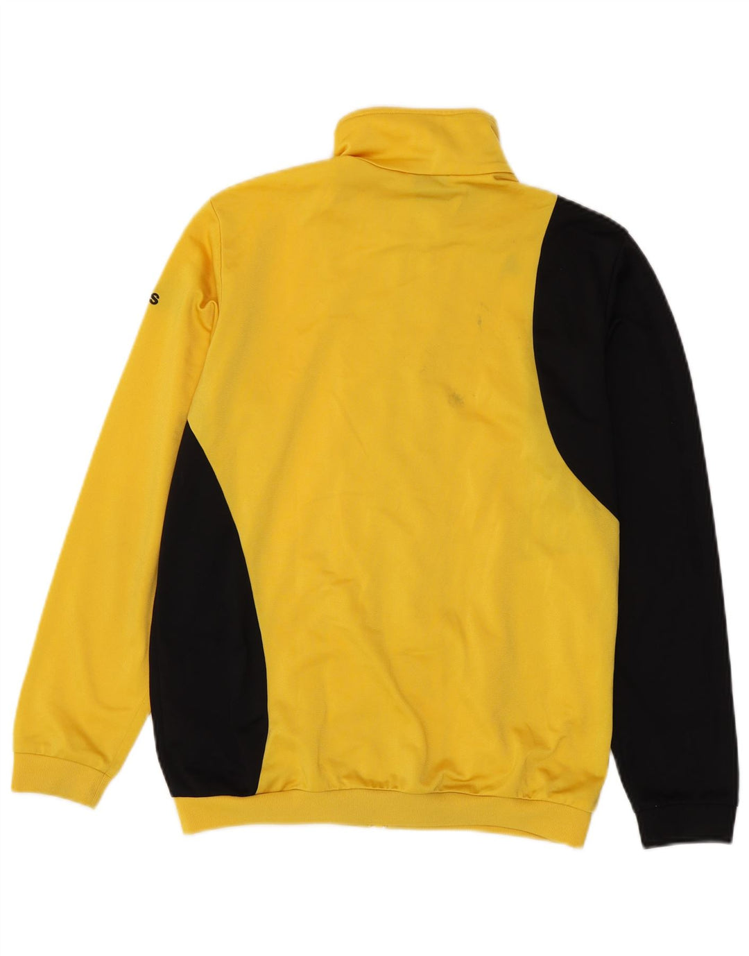 Adidas drenge grafisk træningsdragt topjakke 13-14 år Gul Colourblock