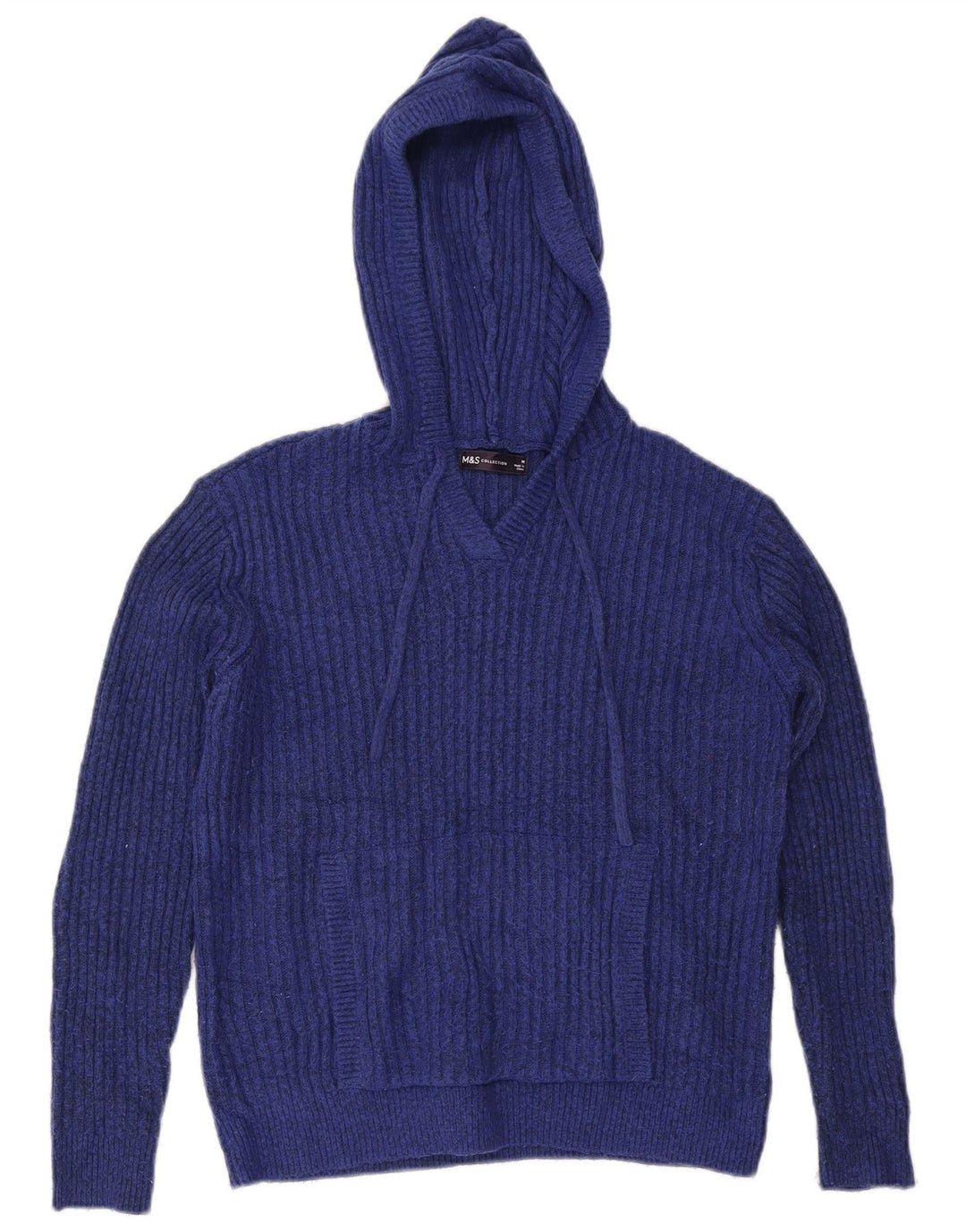 Marks & Spencer Dame Hættetrøje UK 14 Medium Navy Blue