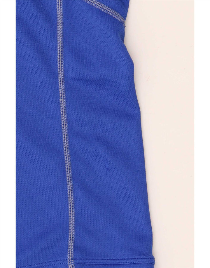 Nike Herre Dri Fit T-Shirt Top Lille Blå