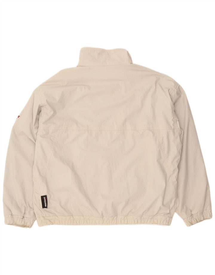 Murphy & Nye Herre Windbreaker Jacket UK 42 XL Hvid