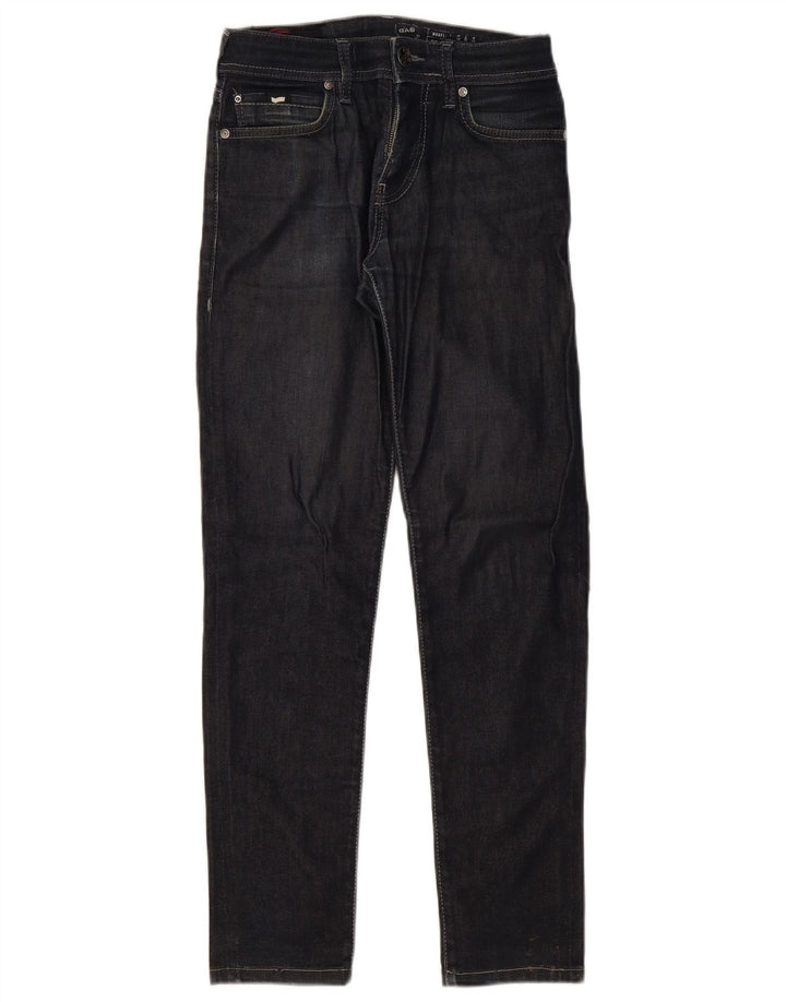 Gas Dame Slim Jeans W28 L29 Marineblå Bomuld