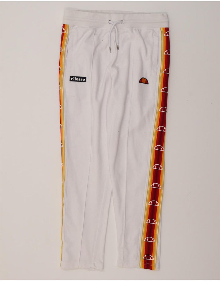 ELLESSE Heritage Graphic Tracksuit Bukser Large White Colourblock