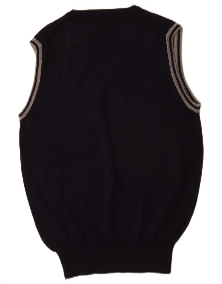 Fred Perry Herrevest Tank Top Lille Marineblå Uld