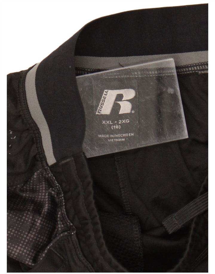 Russell Athletic Boys Sportsshorts 15-16 år 2XL Sort Polyester
