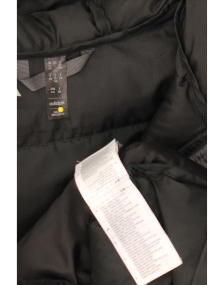 Adidas hættejakke til drenge 13-14 år Grå Colourblock Polyester
