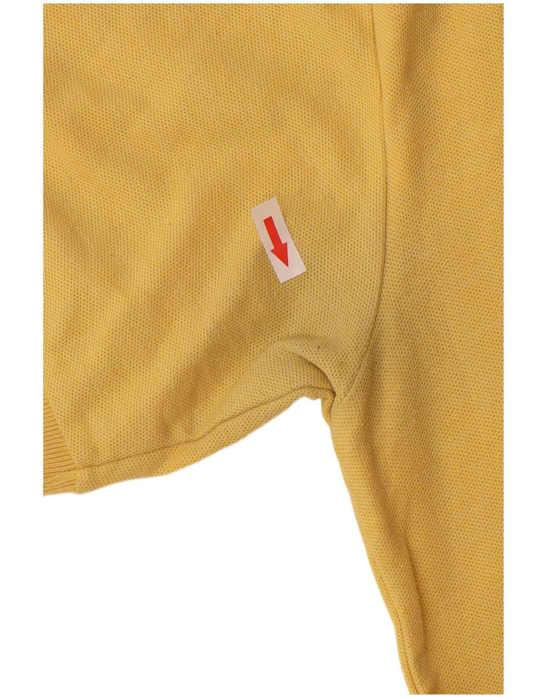 Fila Poloskjorte til mænd IT 48 Medium Gul Bomuld