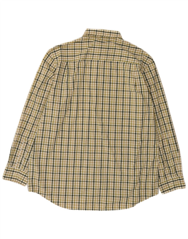 Timberland Herreskjorte XL Grøn Gingham Bomuld