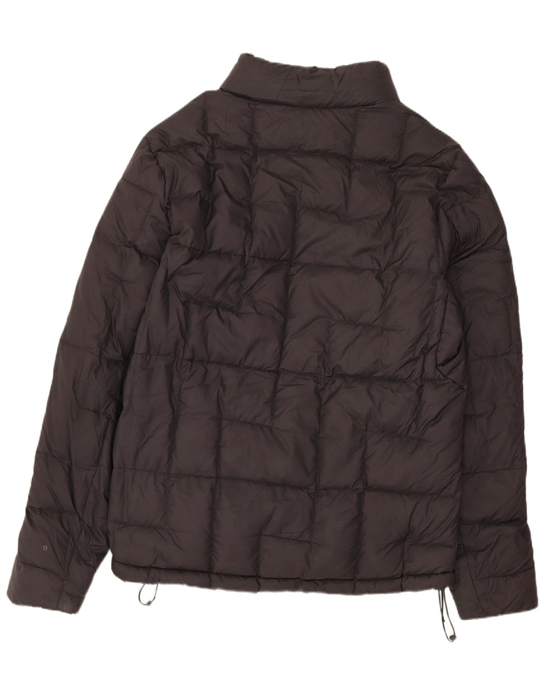 Lululemon Dame Polstret Jakke UK 16 Stor Sort Polyester