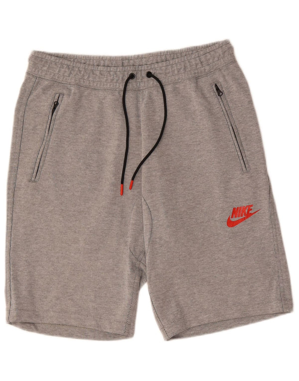 NIKE Sportshorts til mænd mellemgrå bomuld