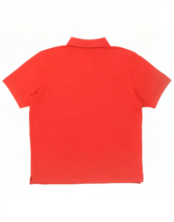 Champion Herre Polo Shirt Medium Rød