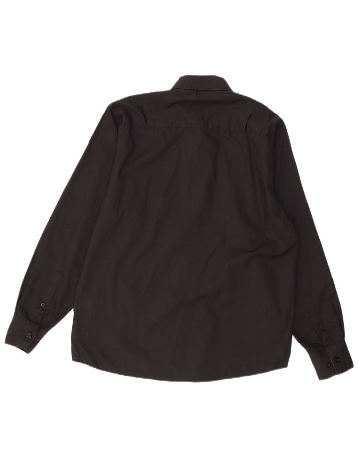 Pierre Cardin Herreskjorte Medium Sort Polyester