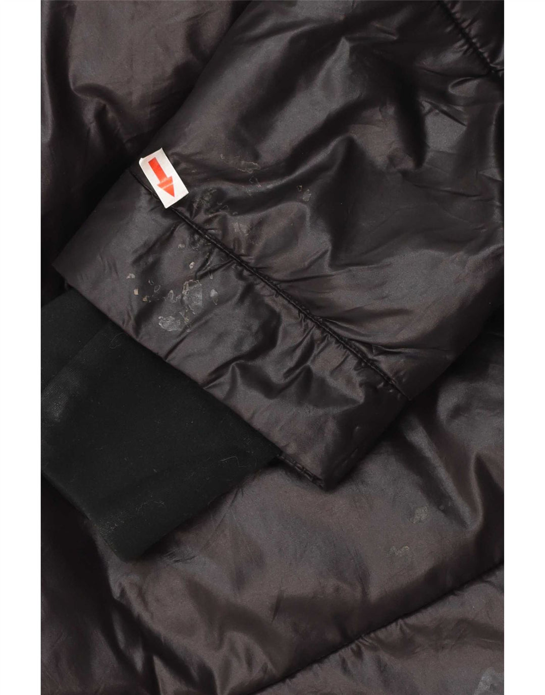 Michael Kors Herre hættepolstret jakke UK 38 Medium Sort Polyester