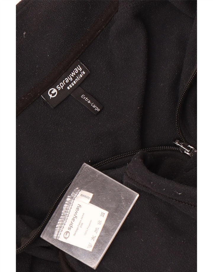 Sprayway Herre Fleecejakke UK 42 XL Sort Polyester