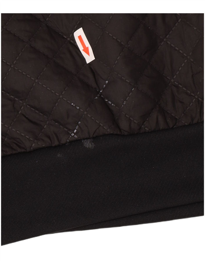 Adidas Dame Rita Ora Grafisk Sweatshirt Jumper UK 10 Lille Sort