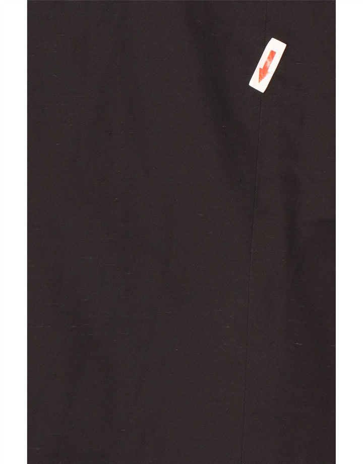 Marella Dame 3/4 ærmer 1 knap Bolero jakke UK 14 Stor sort viskose