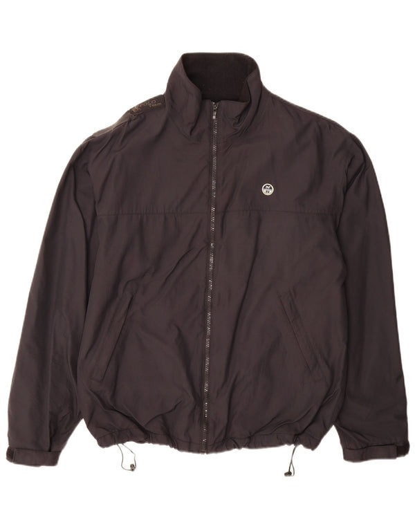 North Sails Herre Windbreaker Jacket UK 36 Small Black Polyamide