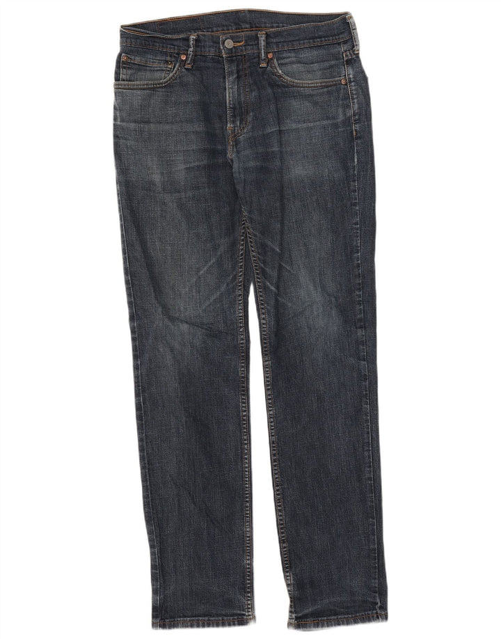 Levi's Herre 511 Slim Jeans W32 L34 Blå