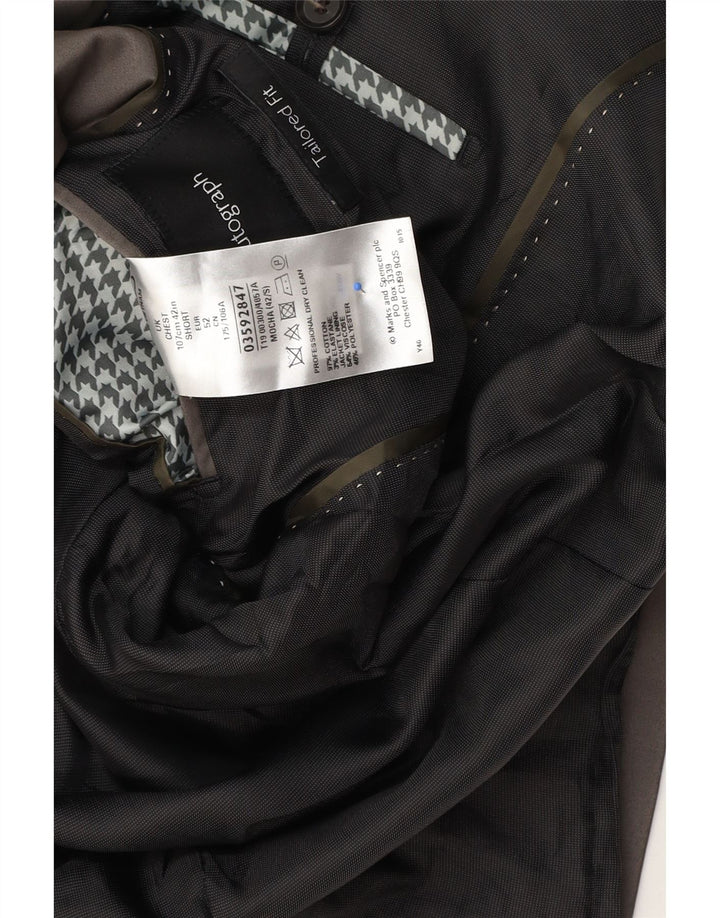 Marks & Spencer Herre Autograph 2 Button Blazer Jacket UK 42 Large Grey