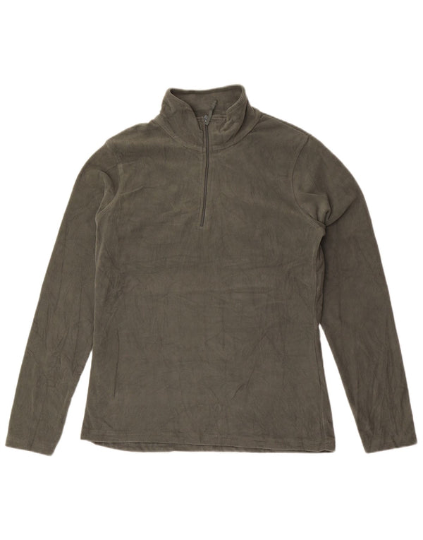 Mountain Warehouse Dame Fleece Jumper med lynlås DK 14 Medium Grøn