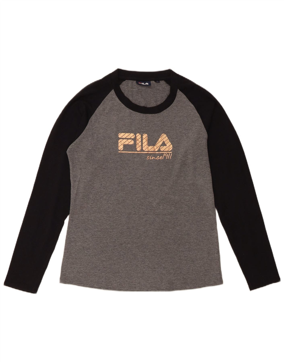 Fila Herre Grafisk Top Langærmet IT 52 Stor Grå