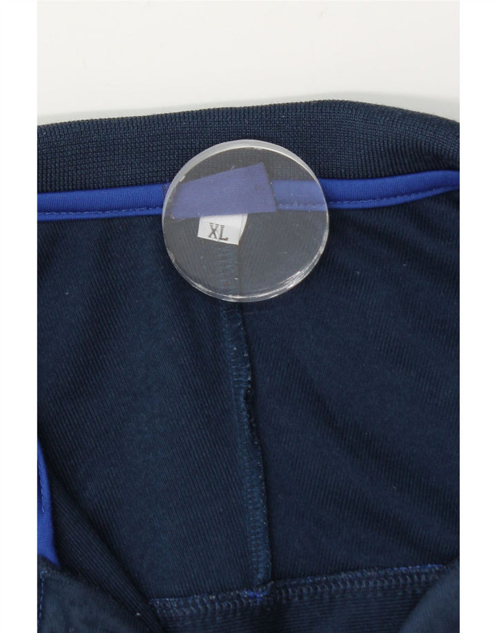 Asics træningsdragt til mænd, topjakke XL marineblå polyester