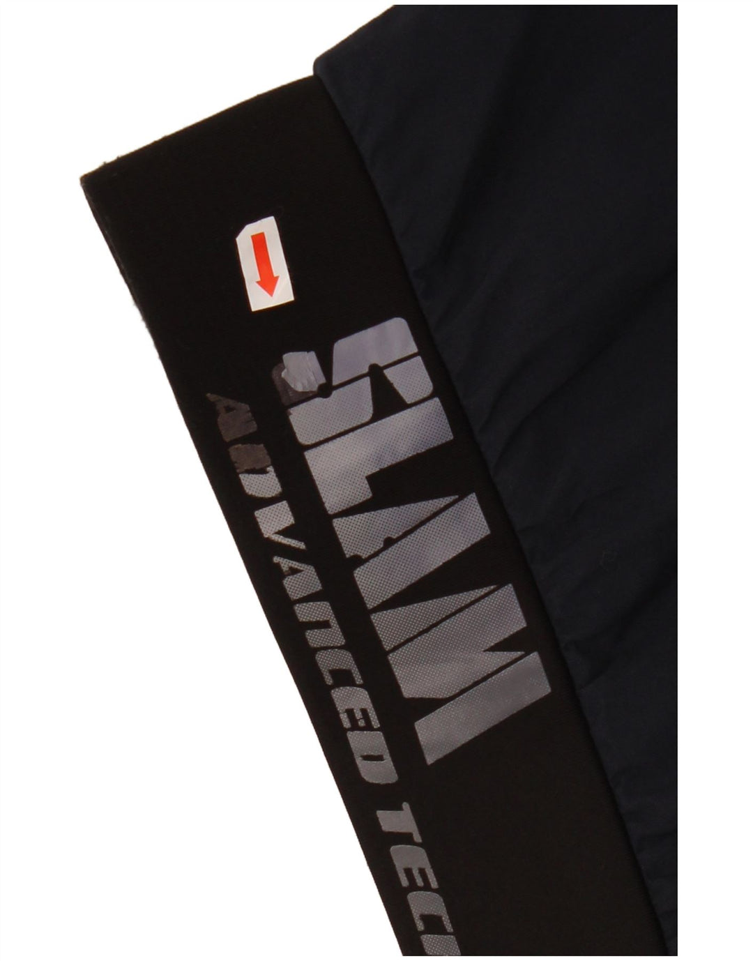 SLAM Herre Grafisk Bomber Jacket UK 40 Large Navy Blue Polyester