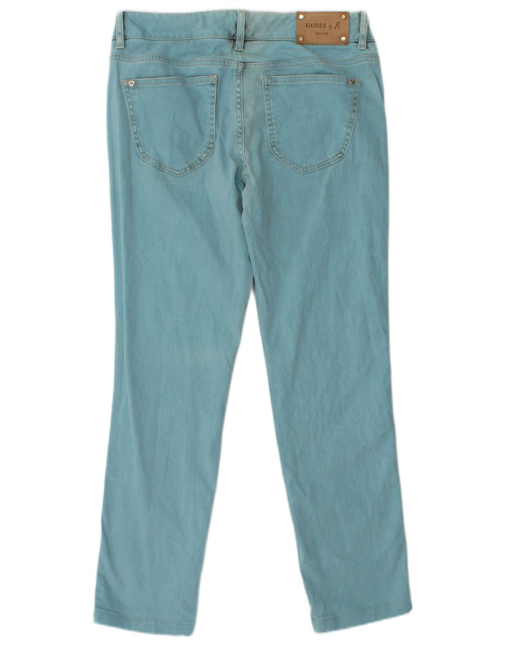 GUESS BY MARCIANO Dame Regular Fit Slim Jeans W31 L27 Blå Bomuld