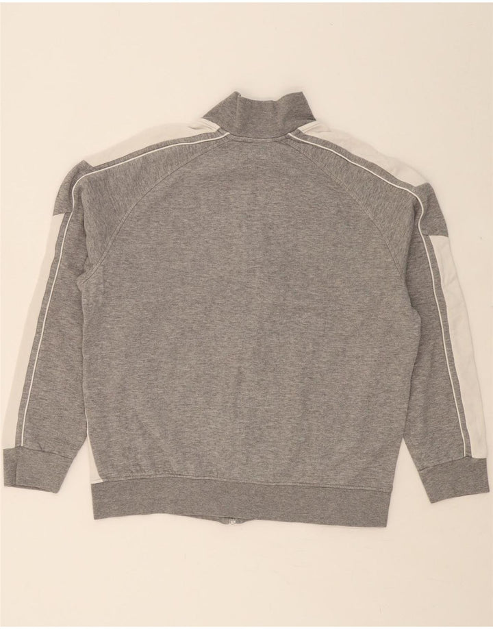 PUMA Mens Tracksuit Top Jacket Medium Grey Colourblock Vintage Puma and Second-Hand Puma from Messina Hembry 