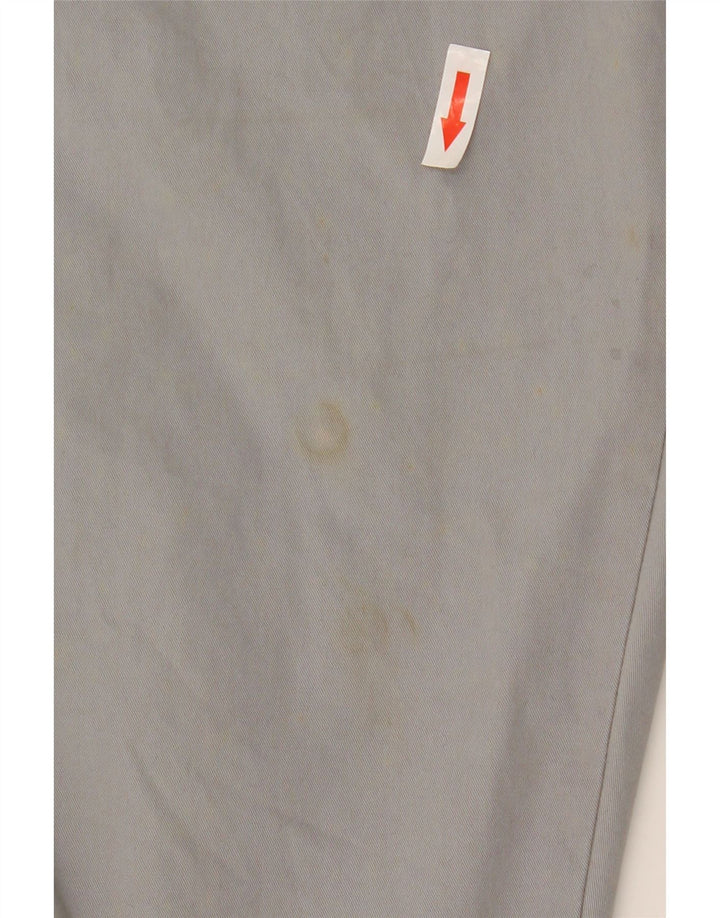 Ted Baker Straight Chino-bukser til mænd W36 L31 Grå bomuld