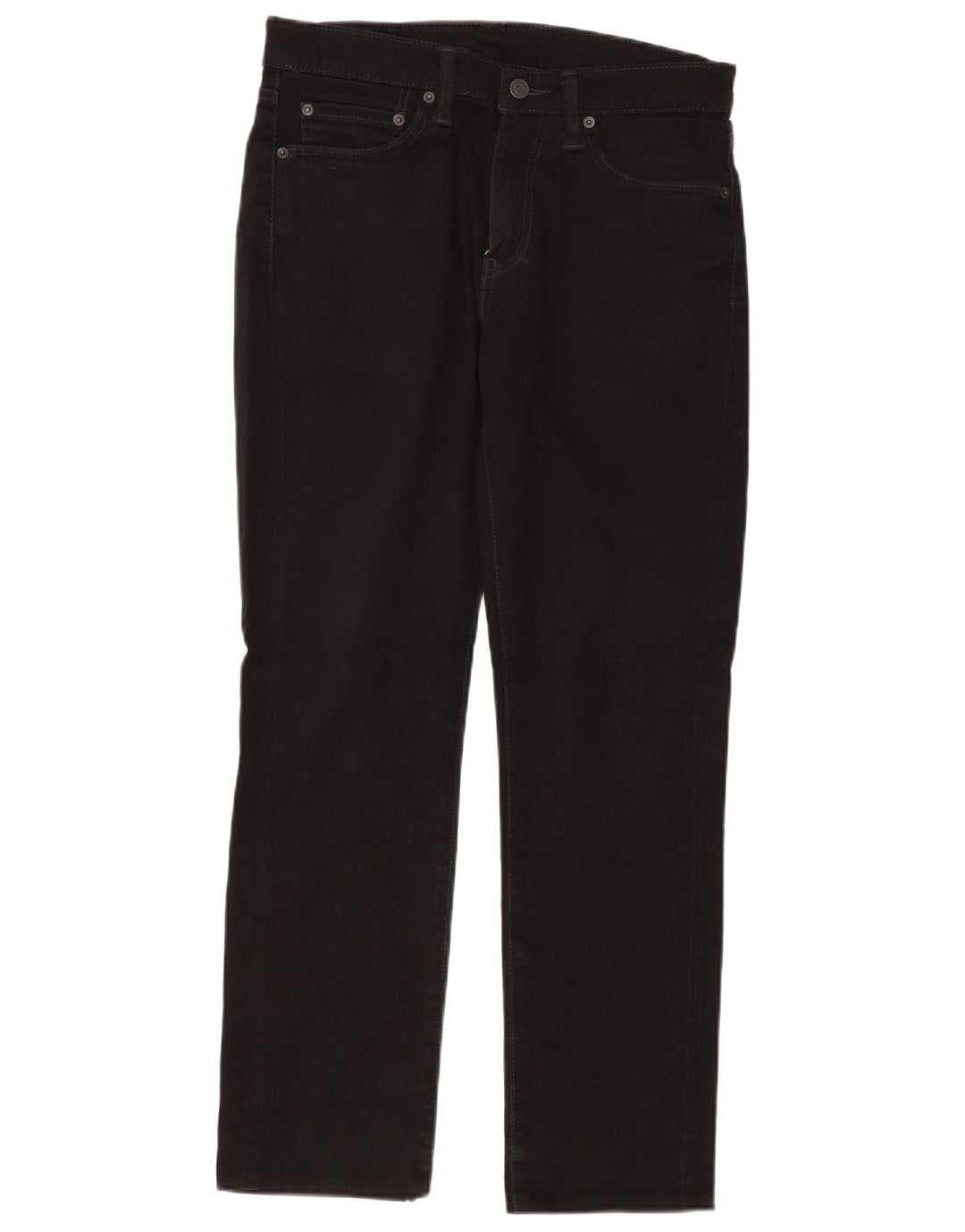 Levi's Herre 511 Slim Jeans W32 L30 Sort Bomuld