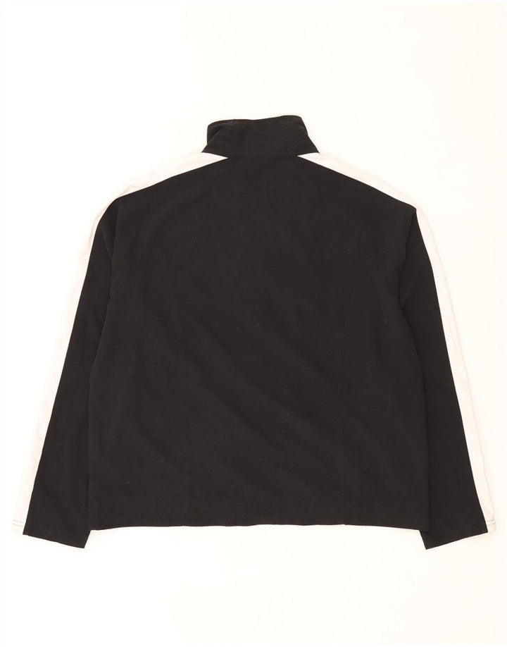 Nike træningsdragt topjakke til kvinder US 12/14 Large Black Colourblock Polyester
