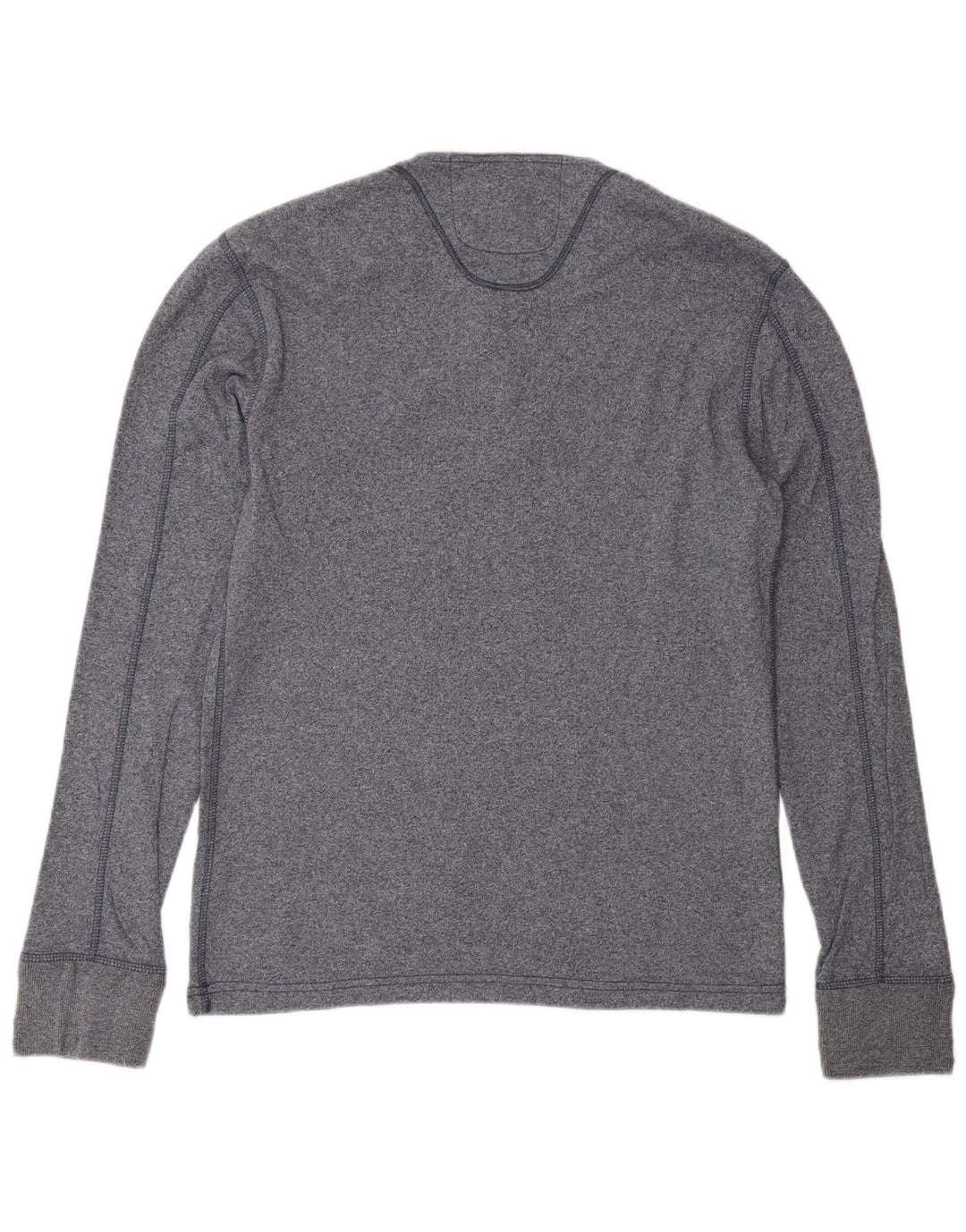 SUPERDRY Herre Top Langærmet XL Marineblå Bomuld