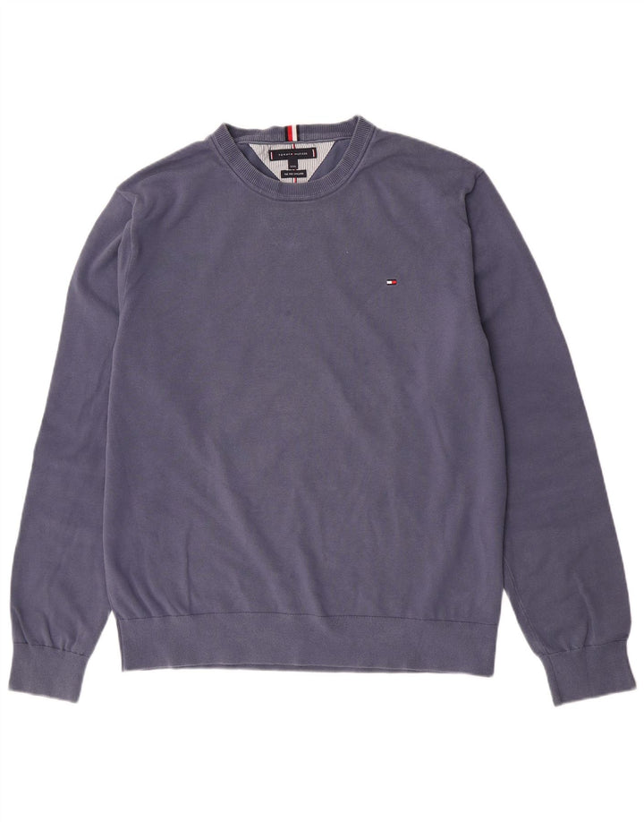 Tommy Hilfiger Herre Sweatshirt Jumper 3XL Blå Bomuld