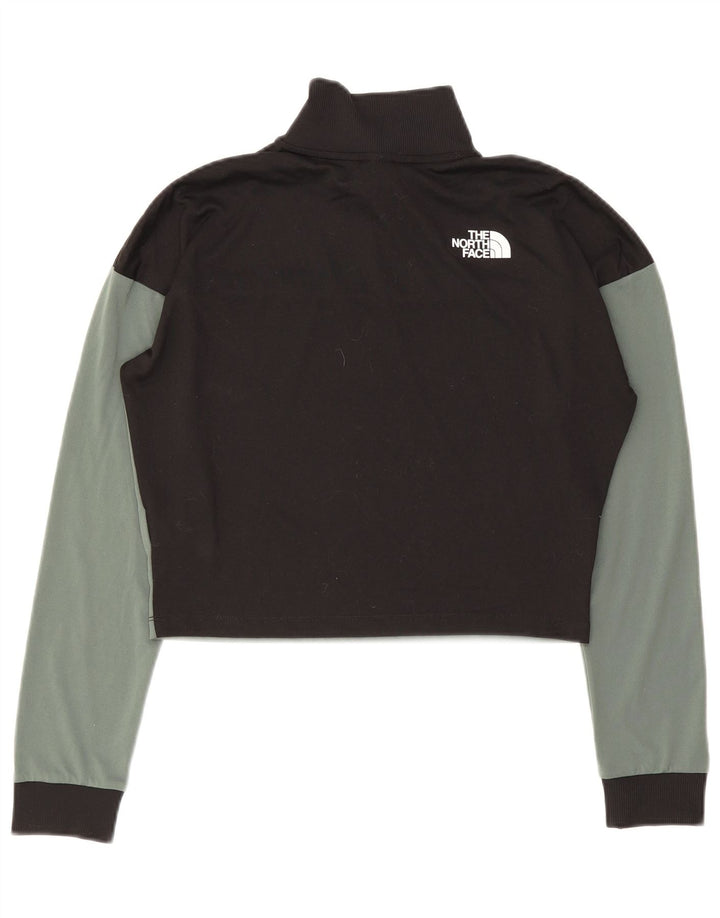 The North Face Dame Grafisk Pullover Træningsdragt Top UK 14 Medium Khaki