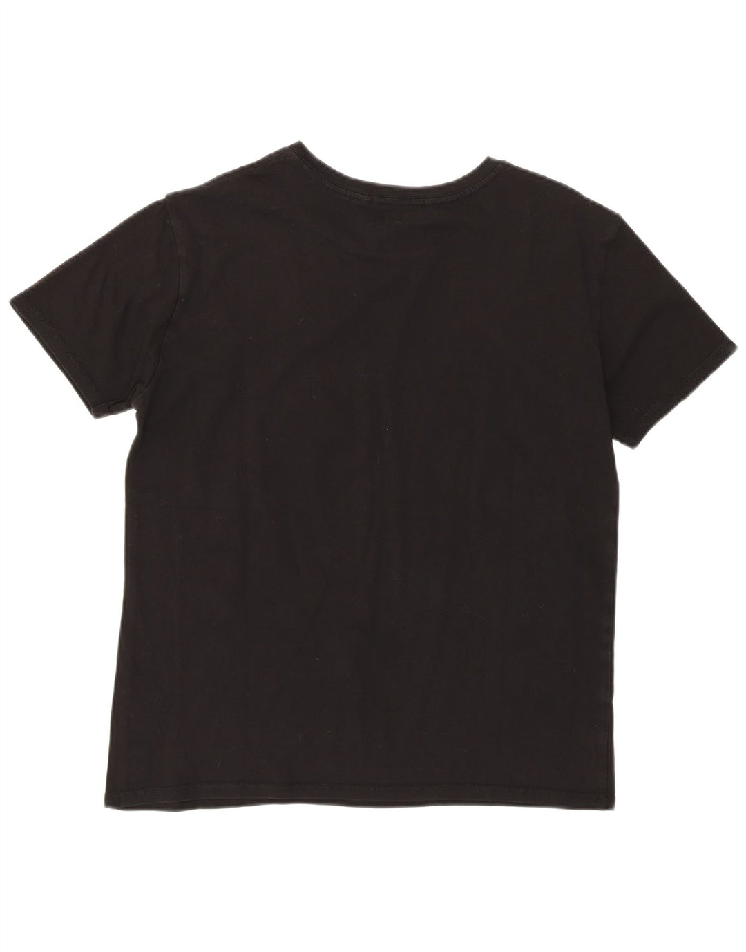 Guess Kvinder Oversized grafisk T-shirt Top UK 6 XS Sort