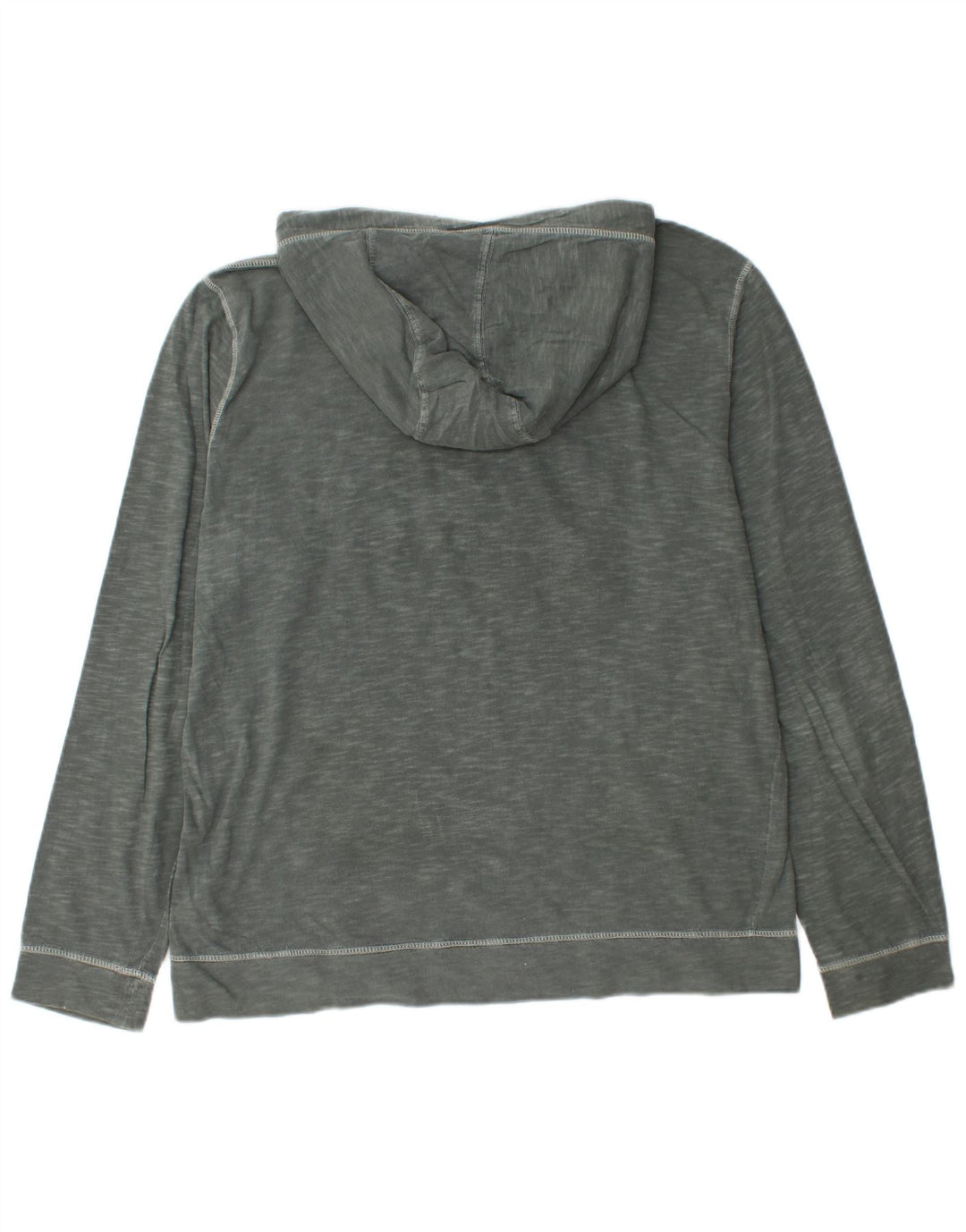 NAPAPIJRI Herre Hooded Grafisk Top Langærmet Stor grå Flecked Bomuld