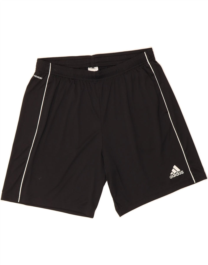 ADIDAS Mens Aeroready Sport Shorts XL  Black Polyester Vintage Adidas and Second-Hand Adidas from Messina Hembry 
