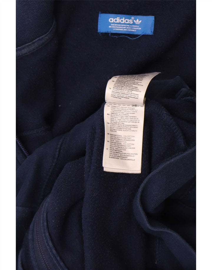 Adidas Træningsdragt til mænd Topjakke Medium Navyblå Bomuld