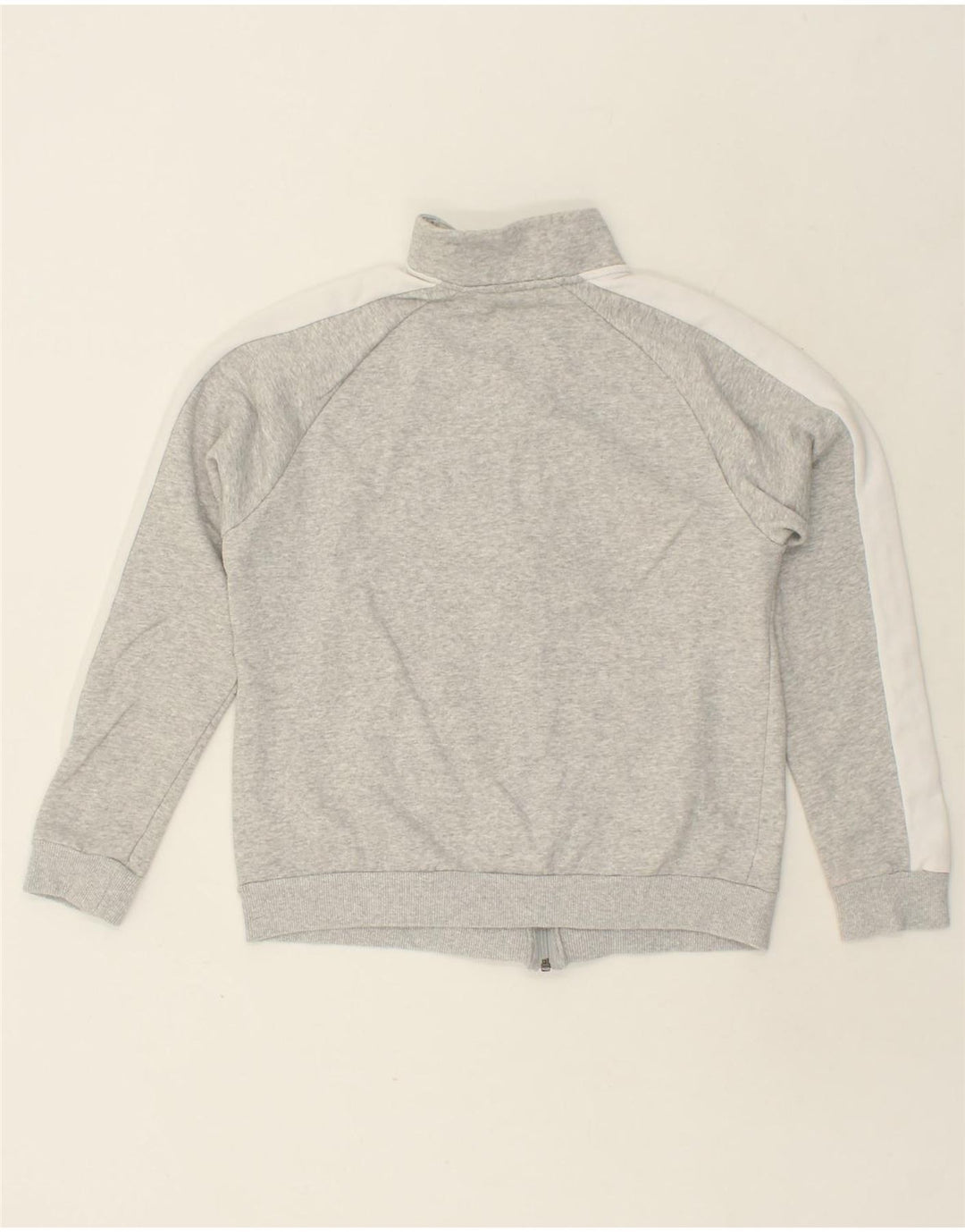 PUMA Womens Tracksuit Top Jacket UK 16 Large Grey Polyester Vintage Puma and Second-Hand Puma from Messina Hembry 